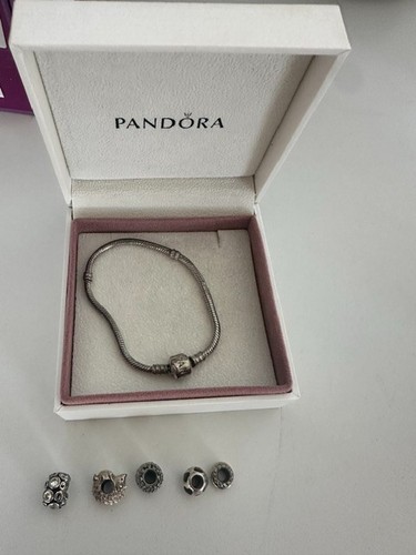 Pandora bracelet and charms - pandora, 5