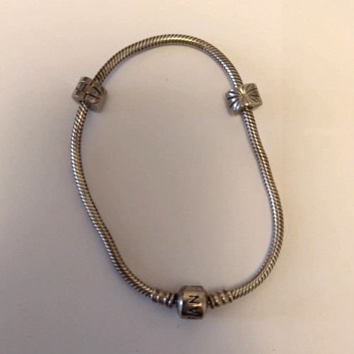 Pandora snake chain charm - pandora,