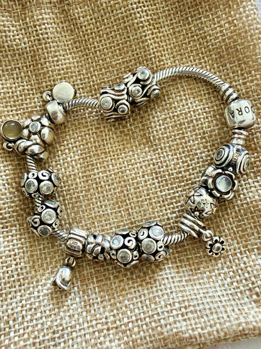 Pandora silver snake chain - silver,