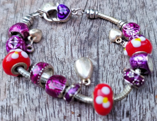 Pandora charm bracelet silver - pandora,