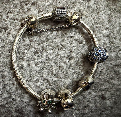 Pandora silver snake chain - silver,
