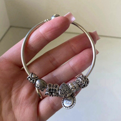 Pandora silver snake chain - pandora,