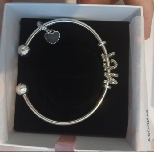 Pandora open bangle - open, bangle,