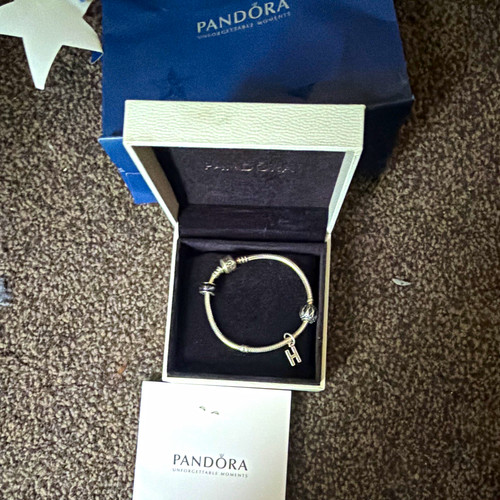 Pandora silver bracelet - silver,