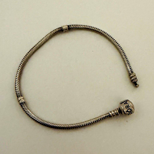 Pandora silver snake - silver, chain