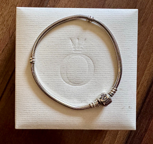 Pandora signed silver snake - pandora,