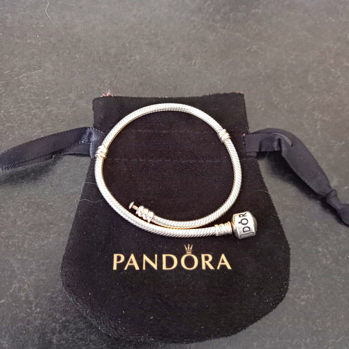 Pandora silver snake chain - silver,