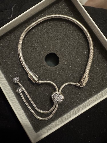 Pandora sterling silver snake - sterling,