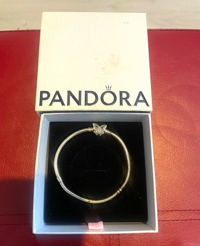 Pandora silver snake - pandora,