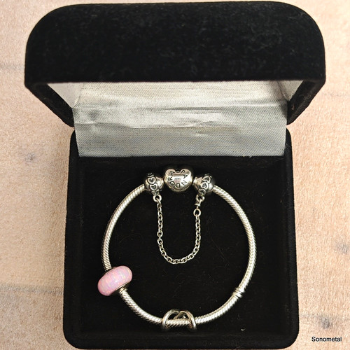 Pandora moments silver heart - silver,