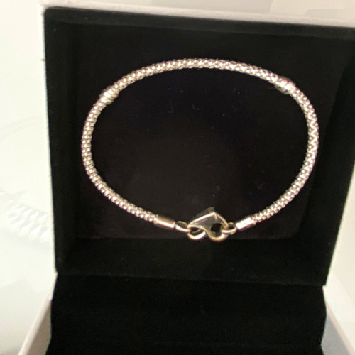 Pandora silver snake - silver, chain