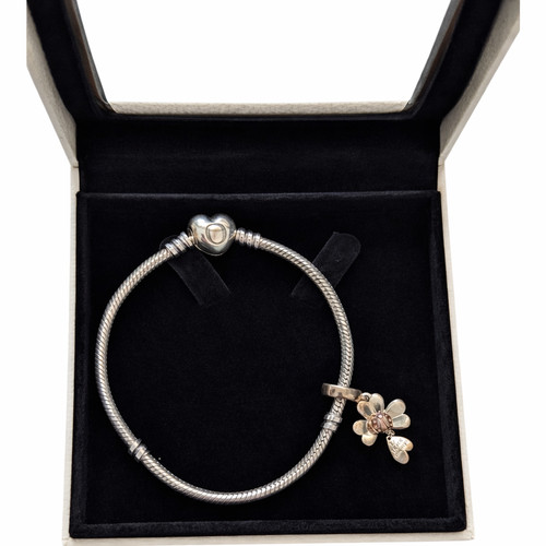 Pandora moments heart clasp - moments,