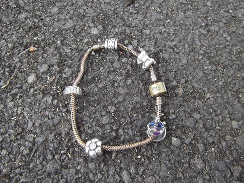 Pandora silver snake bracelet - pandora,