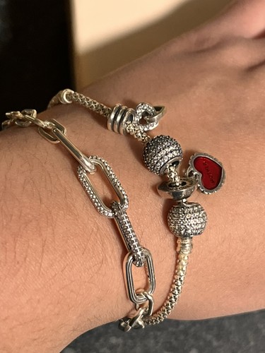 Pandora bracelet bundle - , and
