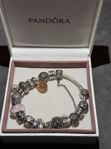 Genuine pandora bracelet - pandora, with