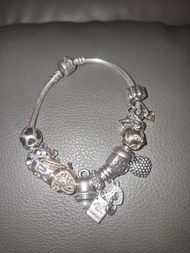 Pandora bracelet and charms - pandora,