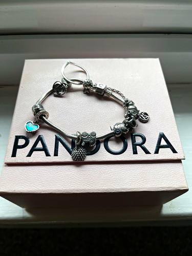 Pandora silver snake - pandora,
