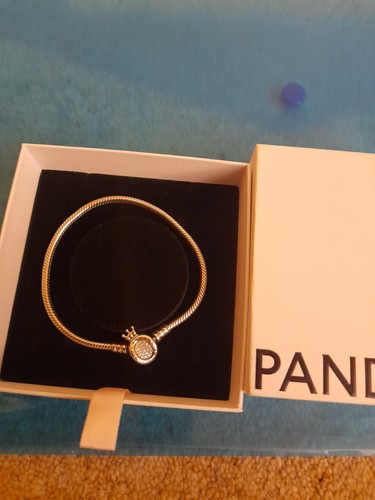 Pandora silver charm bracelet - pandora,