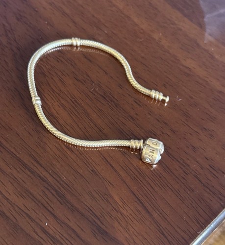 Pandora solid gold bracelet - pandora,