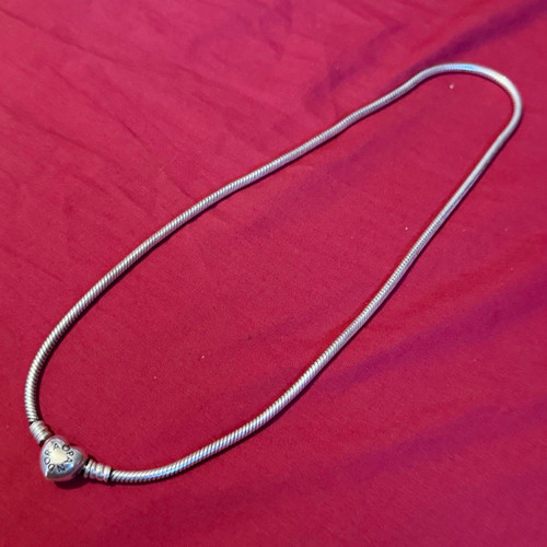 Pandora silver snake - pandora, chain