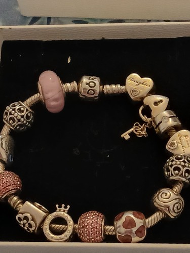 Genuine pandora bracelet - pandora, with