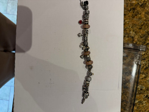 Pandora charm bracelet - charm, &
