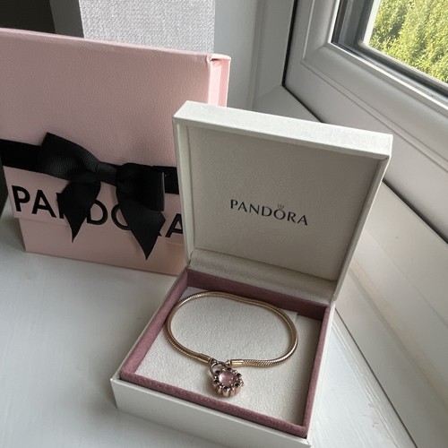 Rare pandora rose gold daisy - rose,