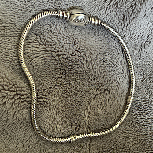 Pandora signed silver snake - silver,