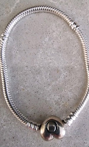 Pandora moments heart - heart, clasp