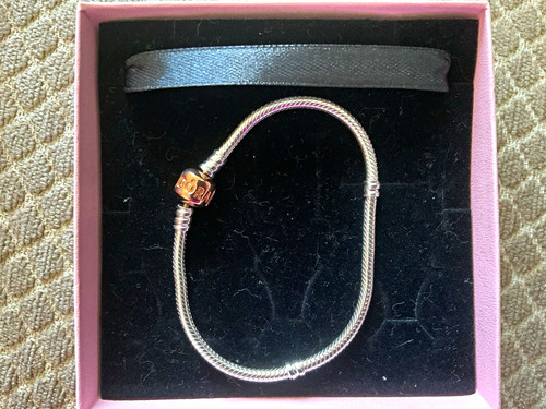 Pandora silver snake chain - silver,