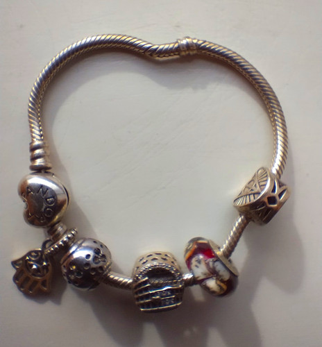 Pandora silver snake - silver,