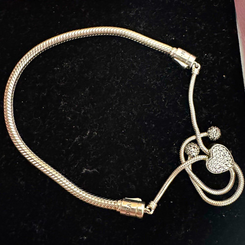 Pandora silver snake chain - pandora,