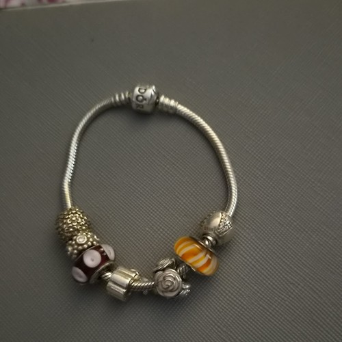 Pandora bracelet with charms - with,