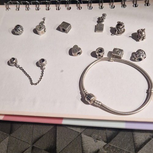Pandora bracelet with - with, 19