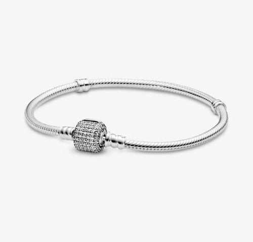 Pandora silver snake chain - silver,