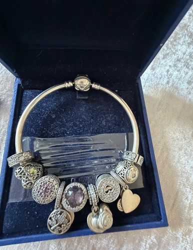 Pandora silver bracelet - silver,