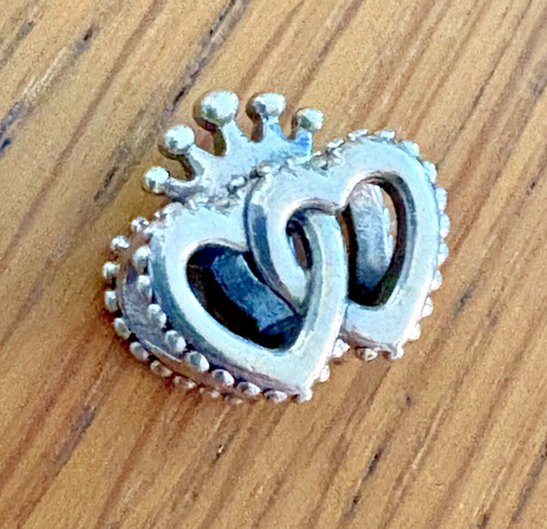 Pandora double heart crown - pandora,
