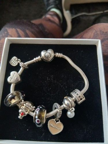 Genuine pandora bracelet with - pandora,