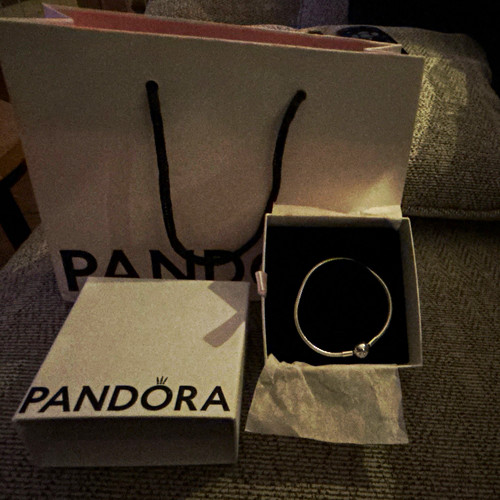 Pandora silver snake chain - pandora,