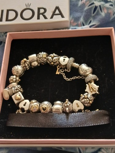 Pandora bracelet 18cm with - 18cm,