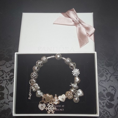 Pandora bracelet rose gold