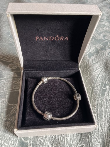 Pandora silver barrel clasp - silver,