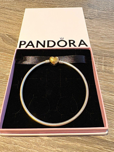 Pandora engraved heart barrel - pandora,