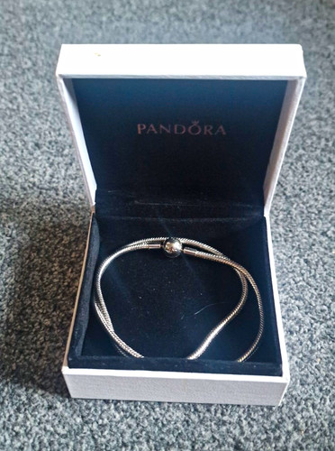 Pandora silver snake - snake, chain