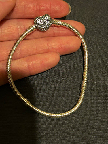 Pandora silver snake - pandora, chain