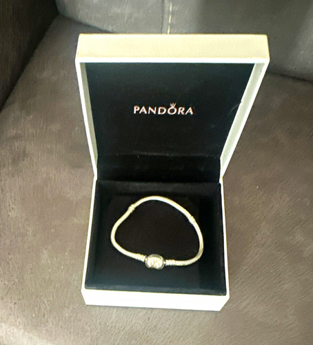 Pandora silver snake - silver, chain